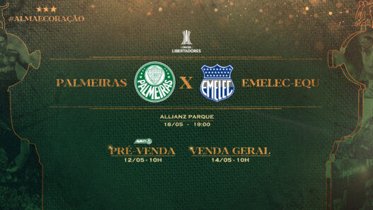 venda de ingressos palmeiras x emelec 2022