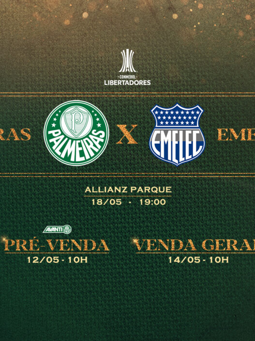 venda de ingressos palmeiras x emelec 2022