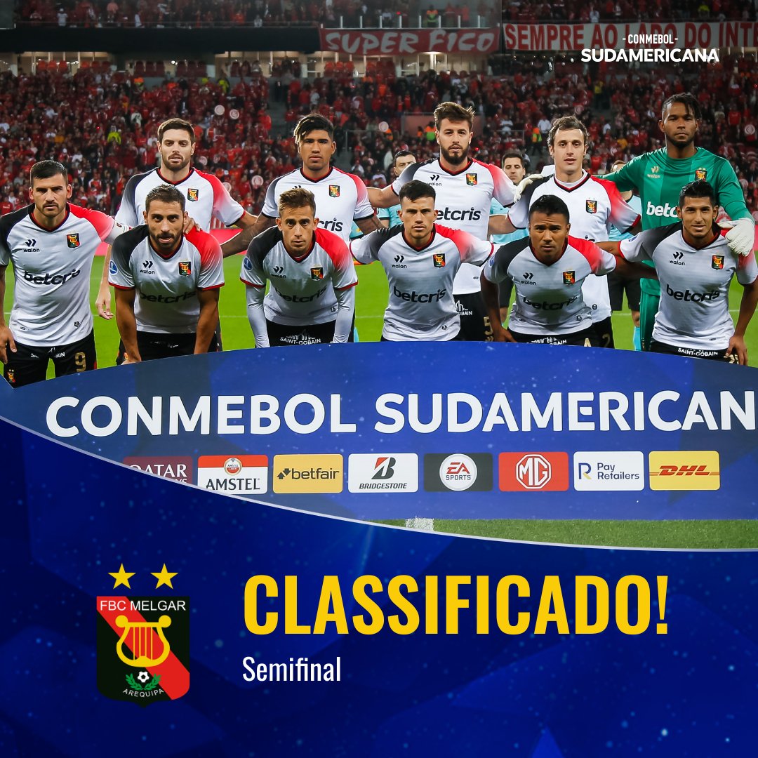 Melga semifinal da sudamericana