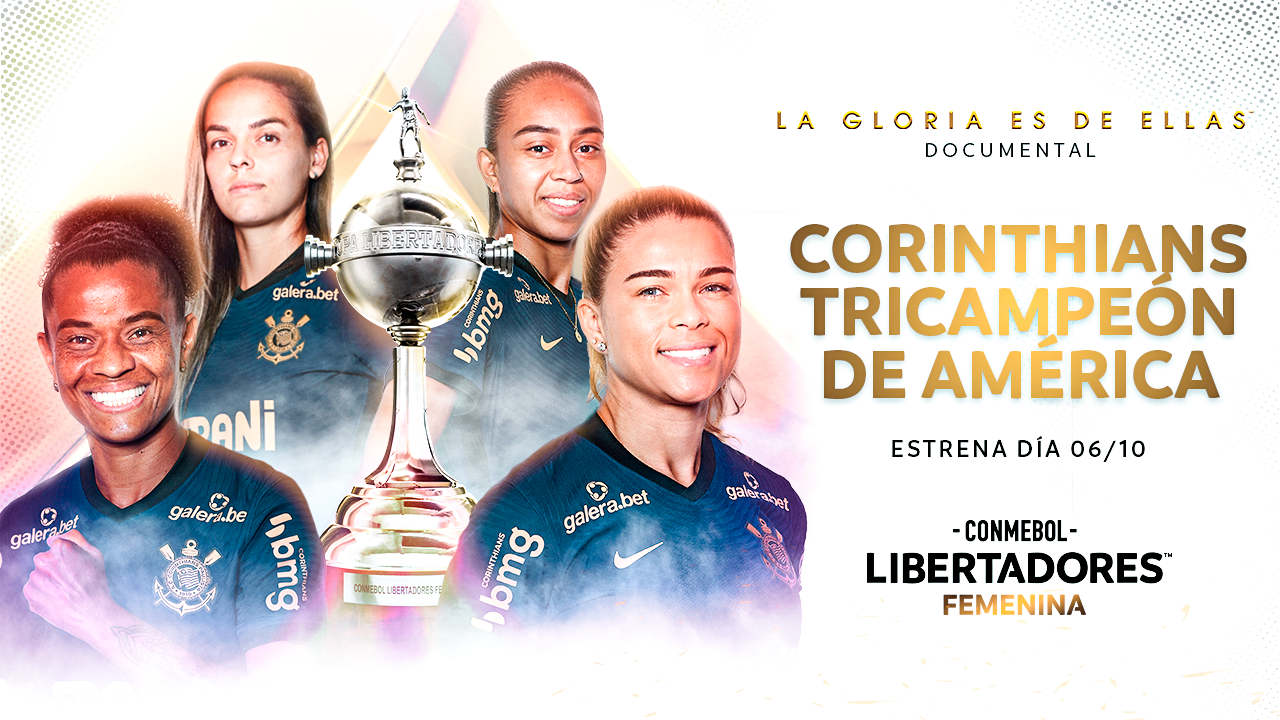 Libertadores Feminina: CONMEBOL lança documentário sobre tricampeonato do Corinthians