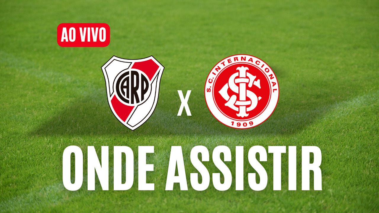 onde vai passar river plate e internacional