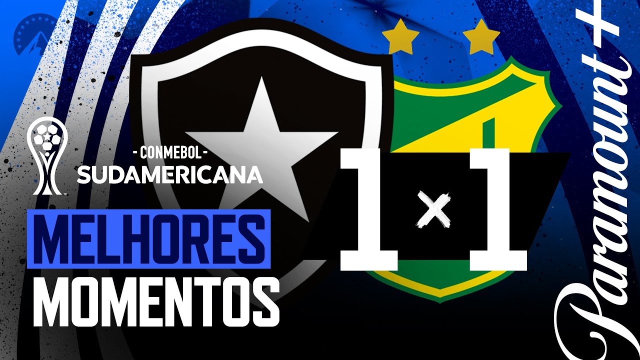 BOTAFOGO 1 x 1 DEFENSA Y JUSTICIA MELHORES MOMENTOS | CONMEBOL SUDAMERICANA 2023