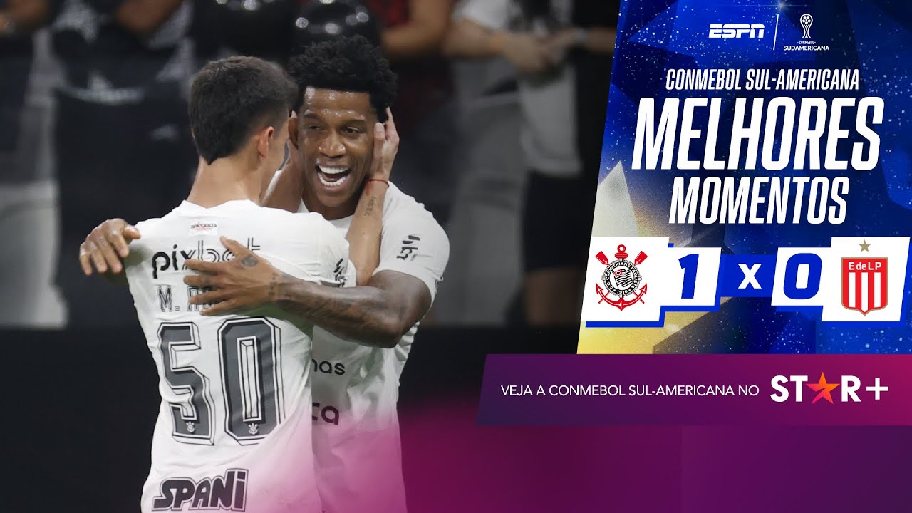 Miniatura do vídeo: CORINTHIANS VENCE O ESTUDIANTES E SAI NA FRENTE NA CONMEBOL SUL AMERICANA | Melhores Momentos