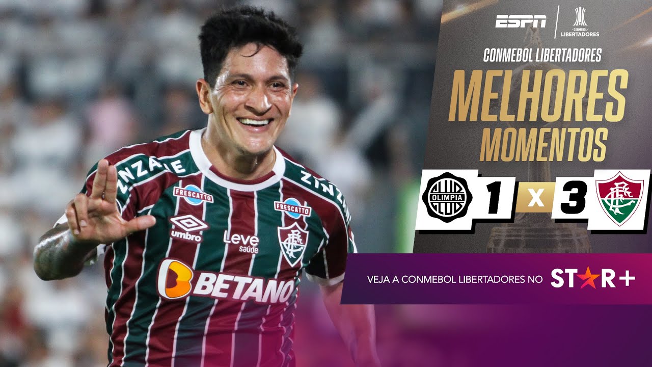 melhores momentos: olimpia 1 x 3 fluminense