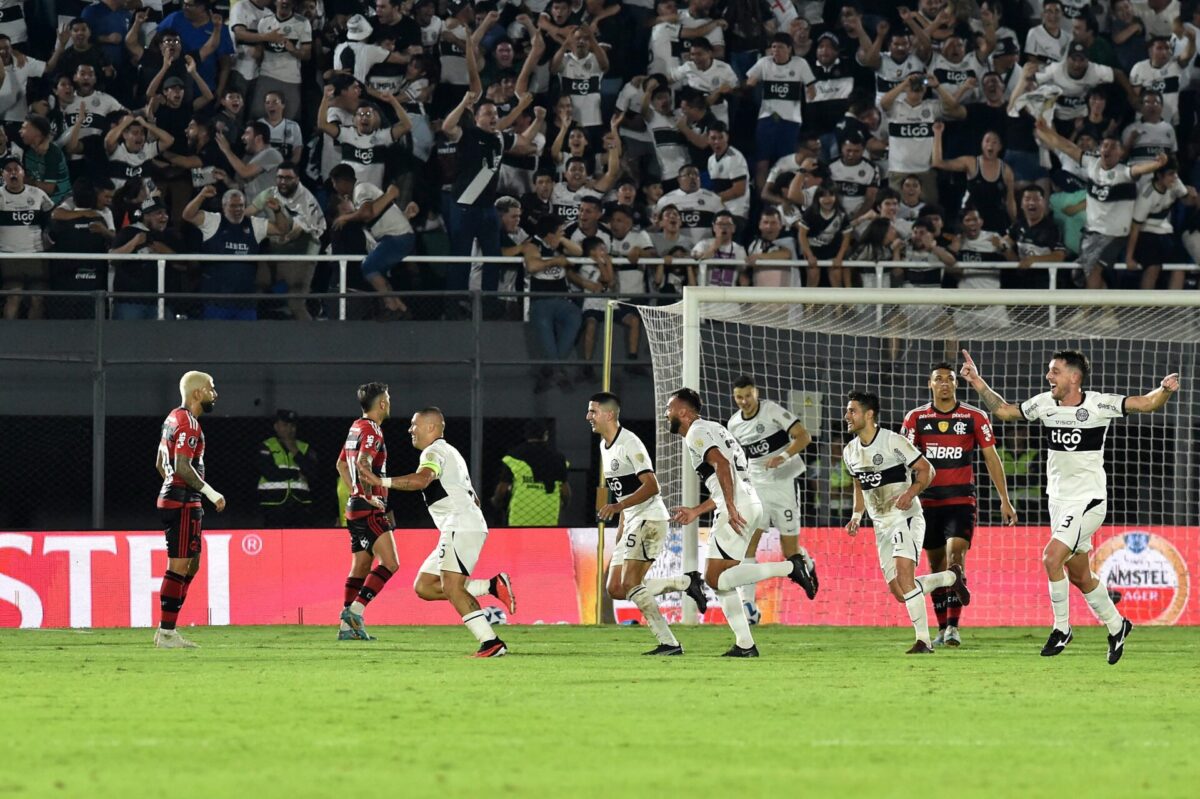 olimpia 3 x 1 flamengo hoje