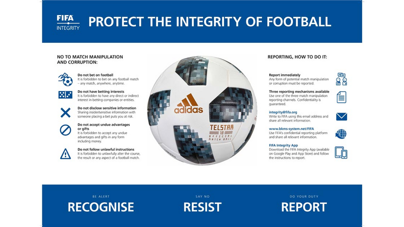 Escândalo das apostas esportivas: FIFA decide banir três jogadores 