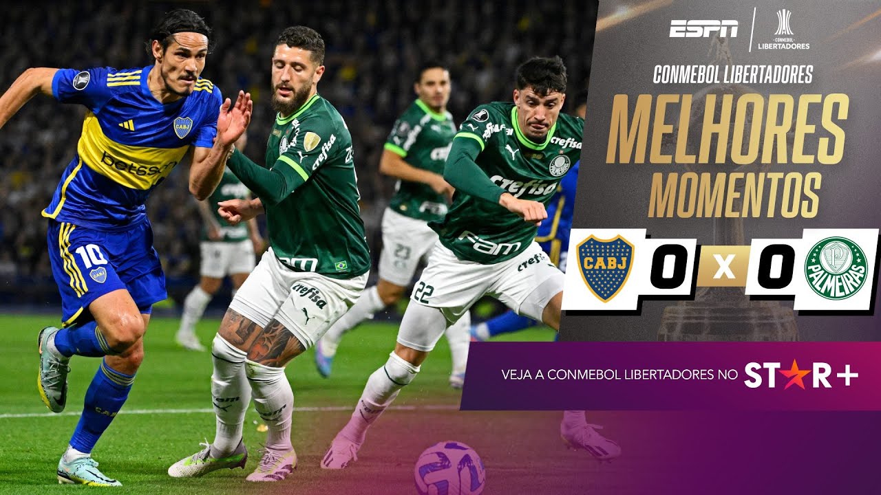 Miniatura do vídeo: PALMEIRAS aguenta pressão e segura empate com o BOCA na Bombonera no 1º jogo da semi da Libertadores