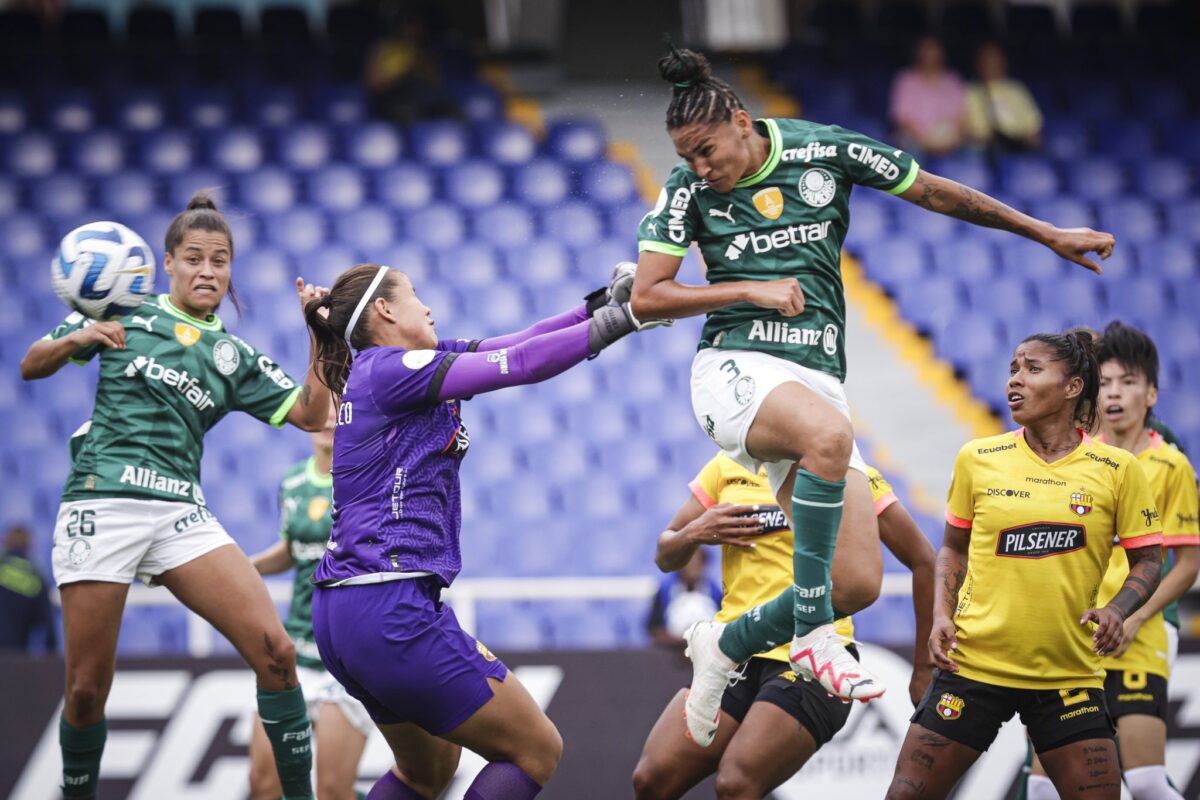 Libertadores Feminina: Palmeiras faz 5 na estreia