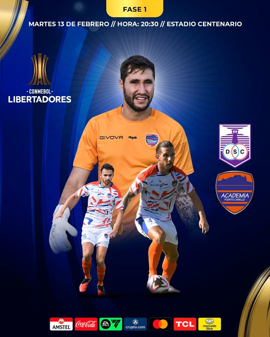 Libertadores 2024: Defensor x Academia Puerto Cabello Onde Assistir
