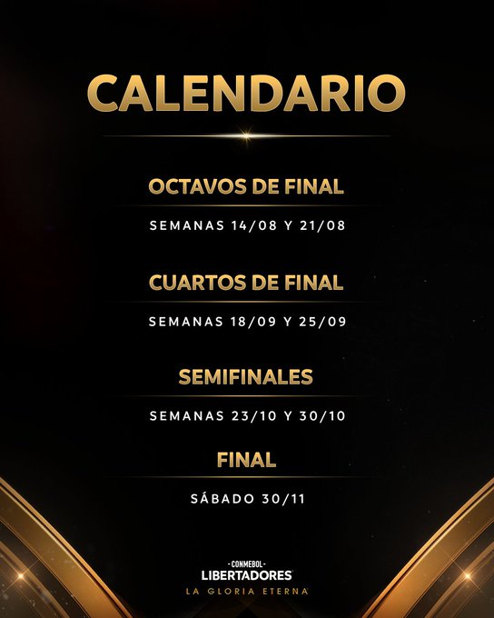 sorteio das oitavas de final calendario