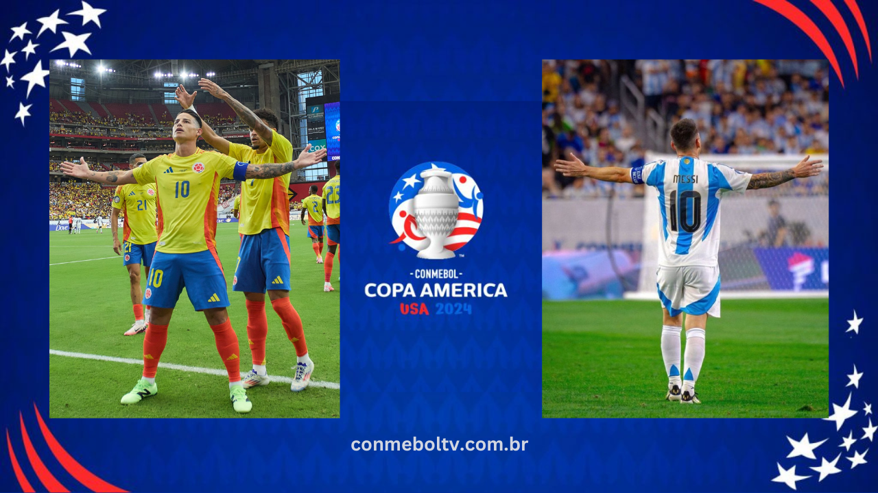 Saiba onde assistir Argentina x Colômbia – Final da Copa América 2024
