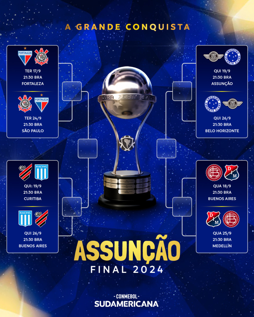 saiba onde assistir quartas de final da sulamericana 2024