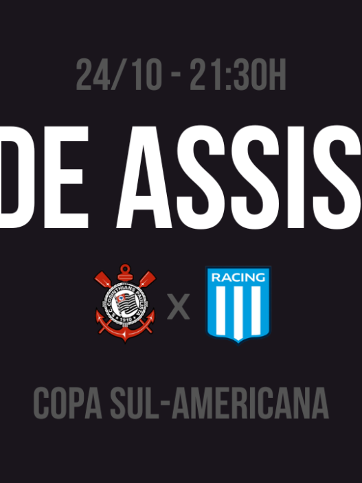 Ao Vivo Veja Onde Assistir Corinthians x Racing Semifinal Sul Americana 2024 (1)