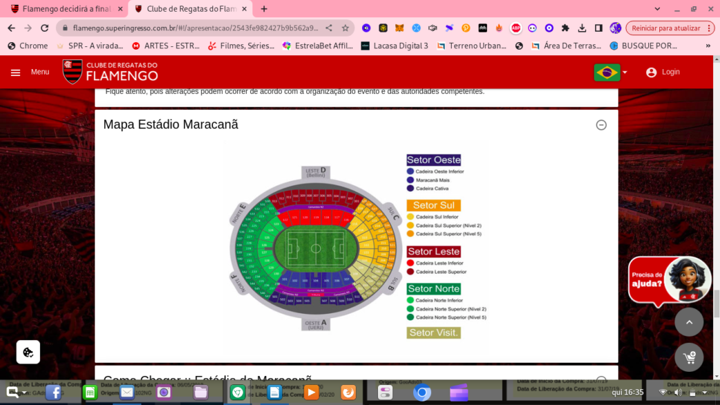 Ingressos final Copa do Brasil 2024 Flamengo x Atlético MG