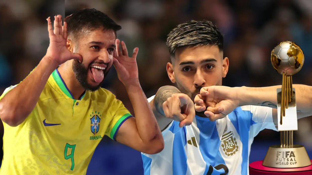 FINAL COPA DO MUNDO DE FUTSAL BRASIL X ARGENTINA