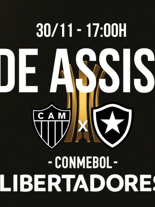 Saiba onde assistir atletico x botafogo final da libertadores 2024