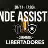 Saiba onde assistir atletico x botafogo final da libertadores 2024