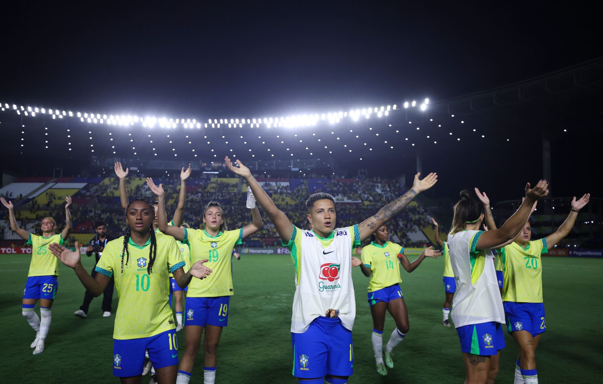 amistoso feminino brasil 3 x 1 colombia es