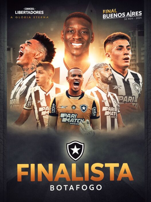 botafogo na final da Libertadores 2024