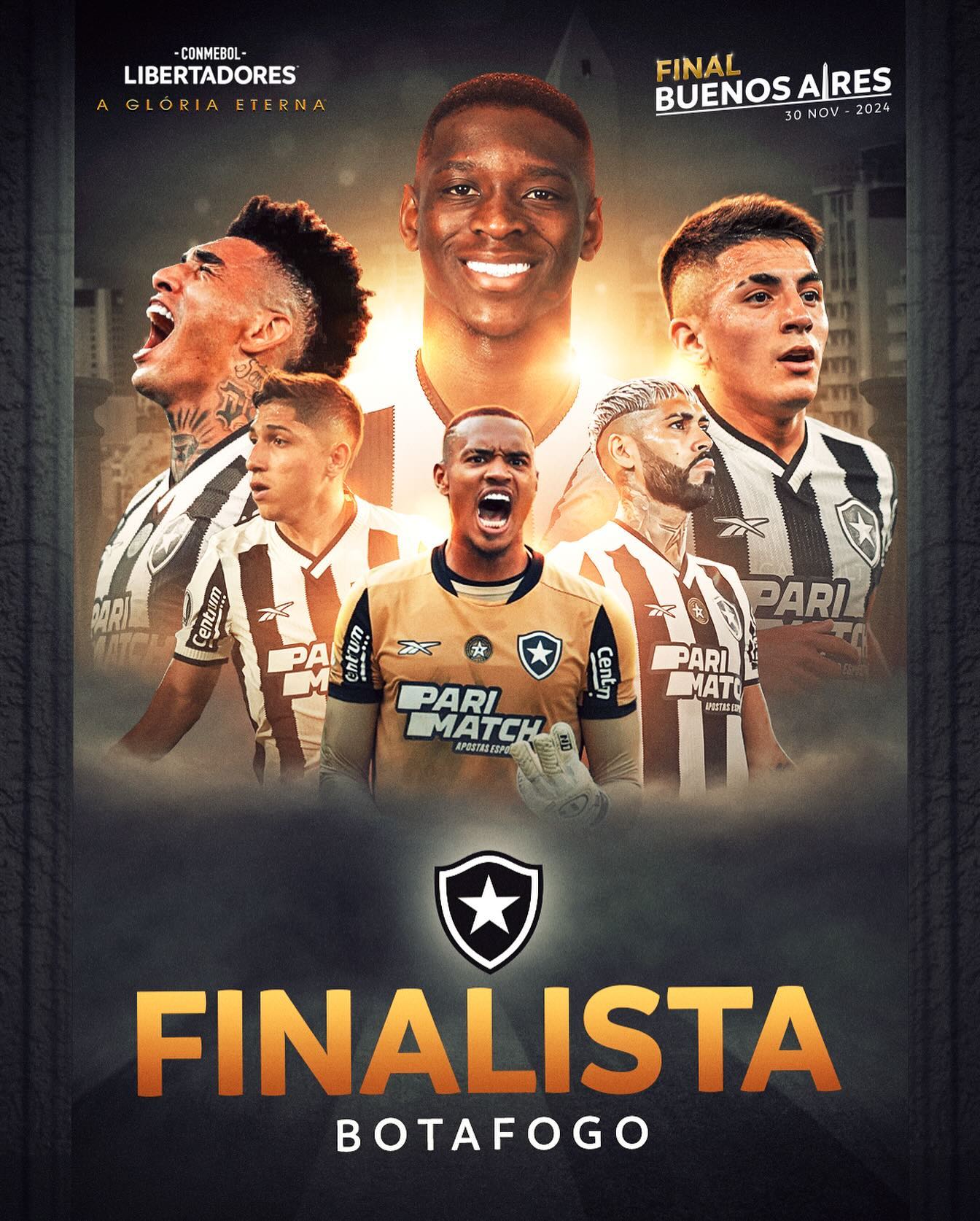 botafogo na final da Libertadores 2024