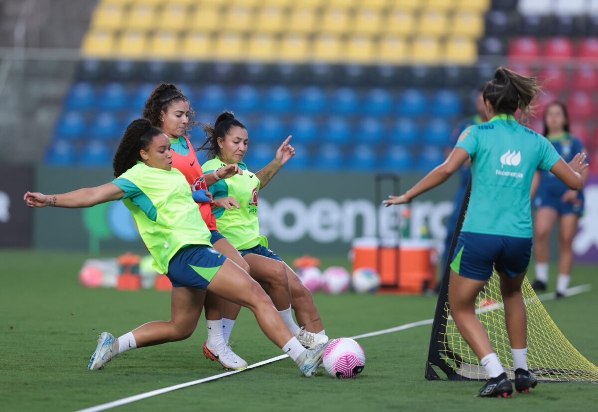 brasil x colombia feminino seleção brasileira se prepara