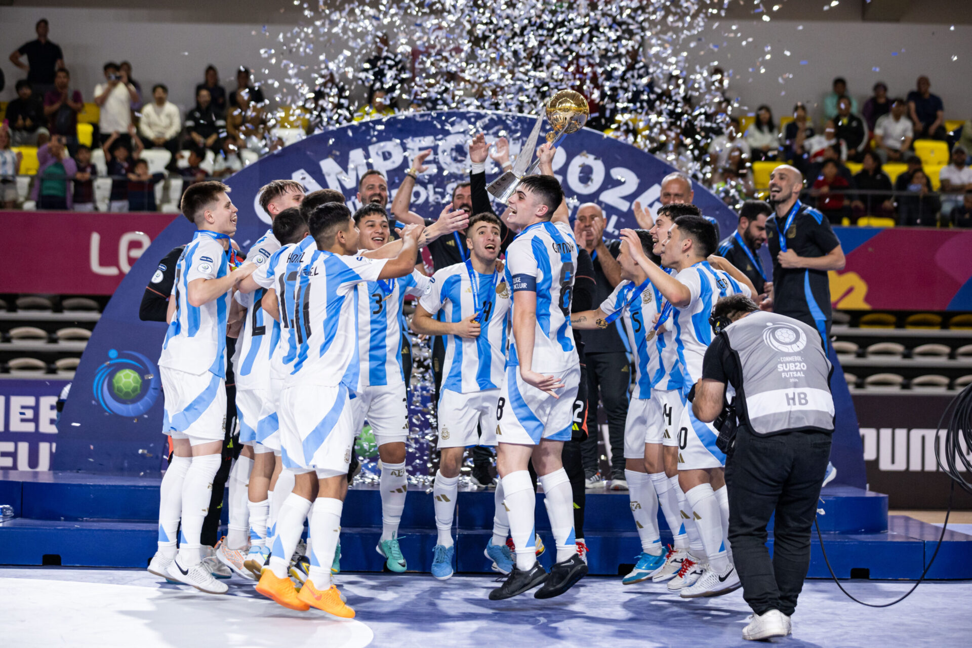 Argentina se consagra na CONMEBOL Sub20 Futsal! –CONMEBOL