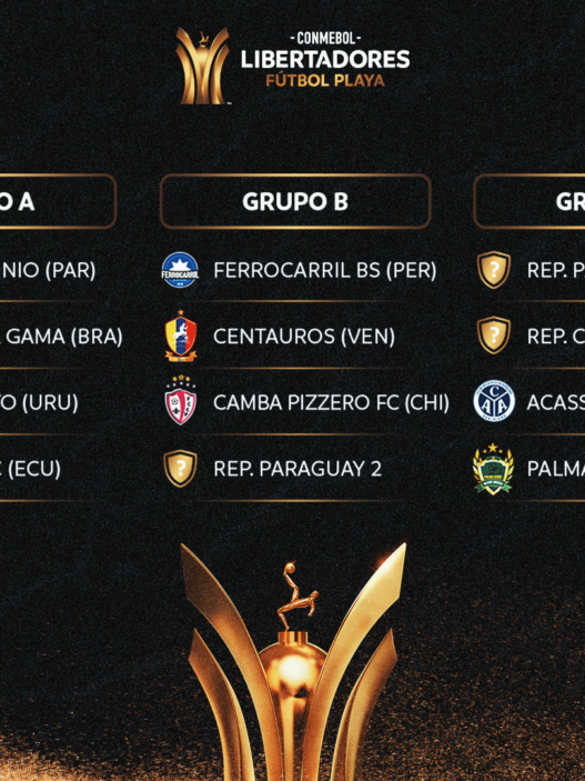 Grupos confirmados para CONMEBOL Libertadores Beach Soccer 2024 – CONMEBOL