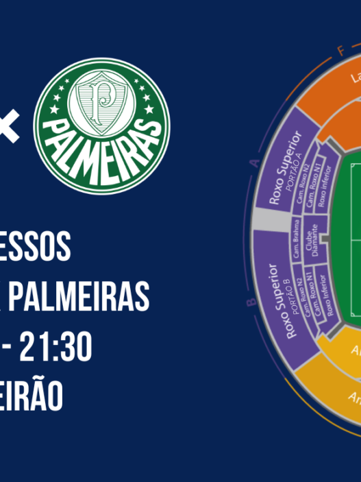 INGRESSOS CRUZEIRO X PALMEIRAS PREÇOS E ONDE COMPRAR