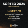 Sorteio dos grupos da CONMEBOL Libertadores Beach Soccer 2024 – CONMEBOL