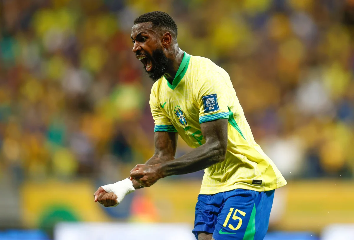 jogos do brasil em 2025 seleção brasileira gerson comemora