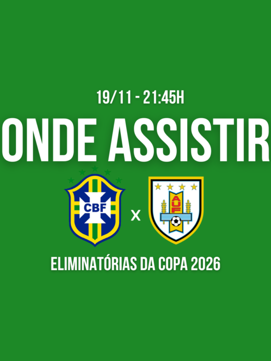 saiba onde assistir brasil x uruguai eliminatorias da copa 2026