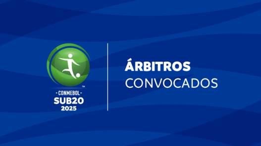 Árbitros convocados para CONMEBOL Sub20 2025