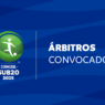 Árbitros convocados para CONMEBOL Sub20 2025