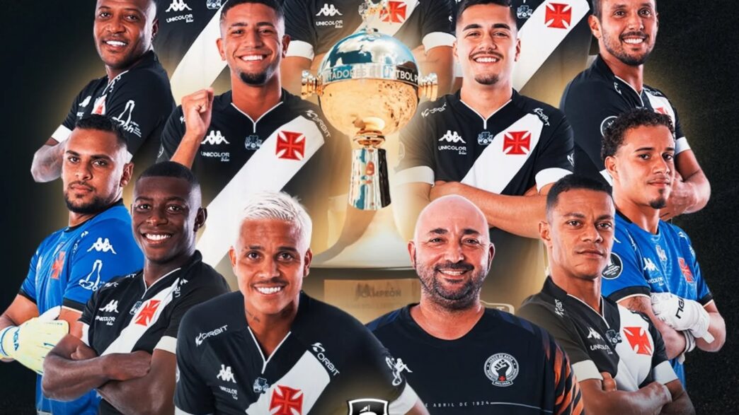 O Vasco é Campeão da Libertadores de futebol de Areia 2024