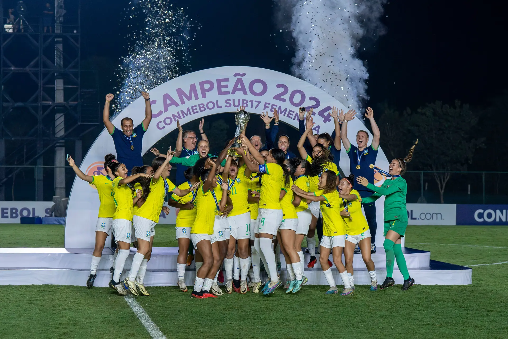 Seleção Brasileira no Sul Americano Sub 17 Feminino 2025