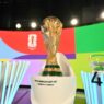 TRoféu da Copa Sorteio das Eliminatórias da Europa para a Copa do Mundo 2026