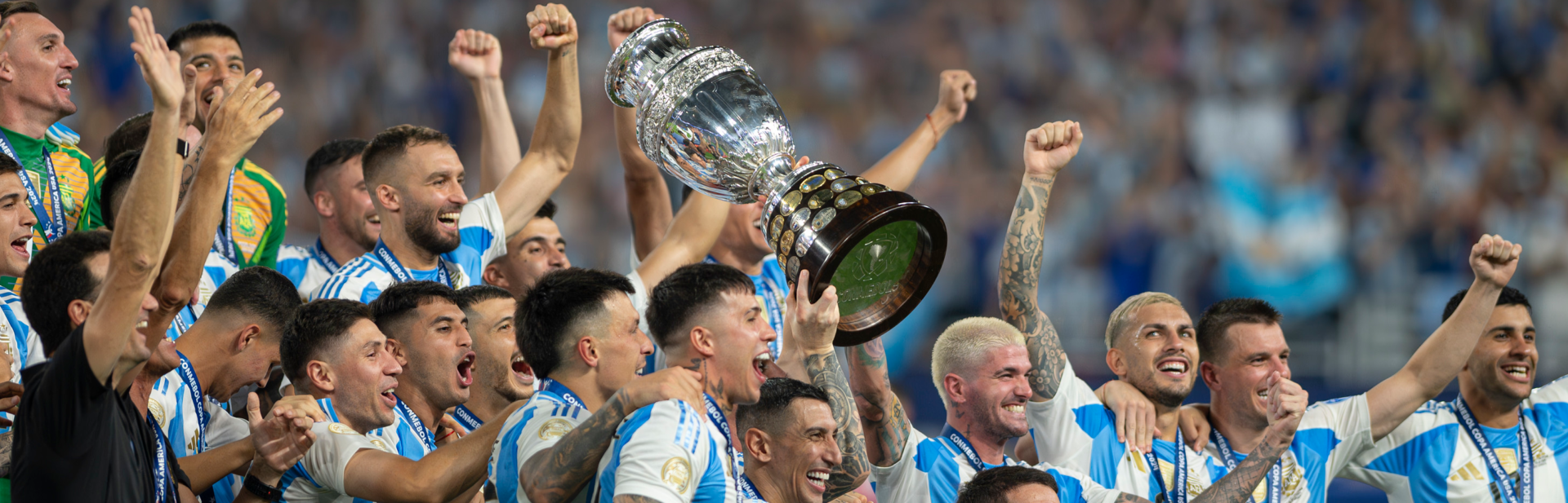 Todos os campeões da CONMEBOL – 2024 – CONMEBOL