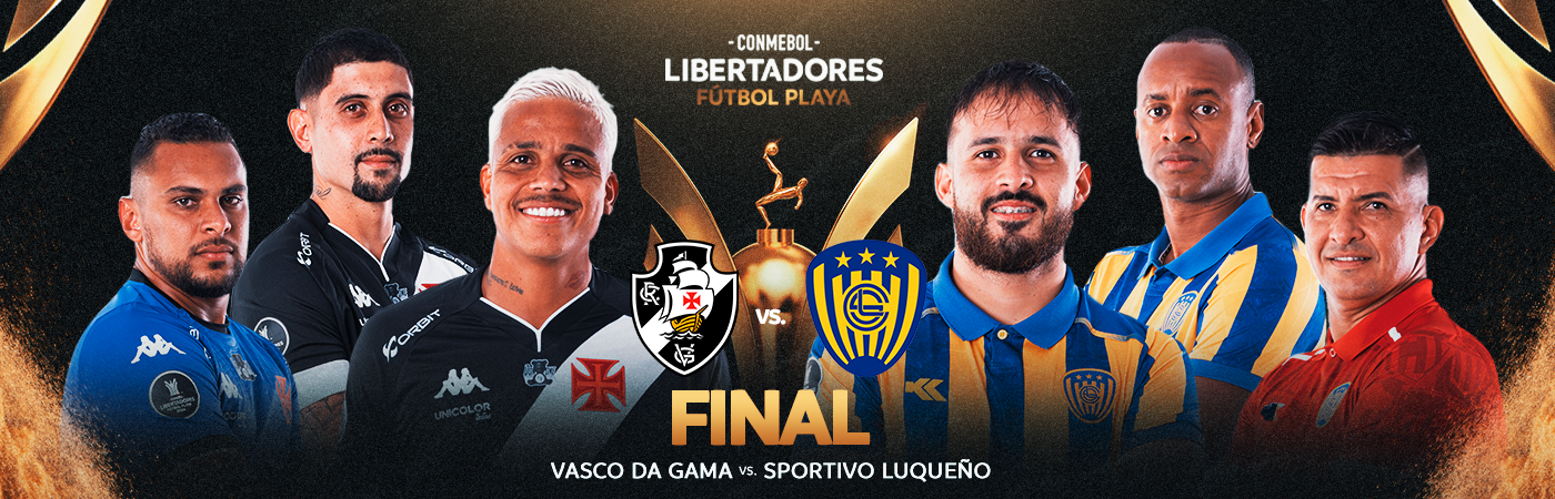 Onde Assistir a final da Libertadores de futebol de areia - Vasco da Gama e Sportivo Luqueño definem o campeão – CONMEBOL