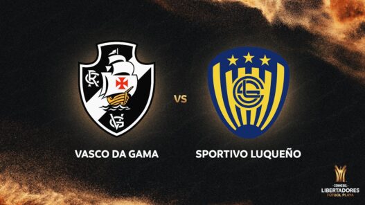 ao vivo: vasco x sportivo luqueño final da libertadores de futebol de areia 2024