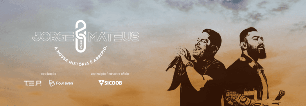 Ingressos Jorge E Mateus 20 Anos. Preços E Onde Comprar Ingresso Dos ...