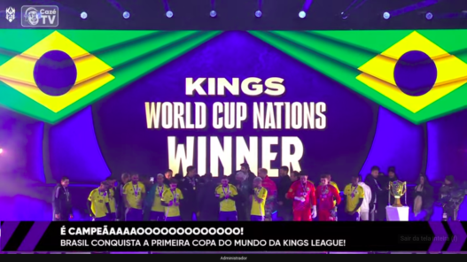 Brasil é Campeão da Kings League Word Cup 2025