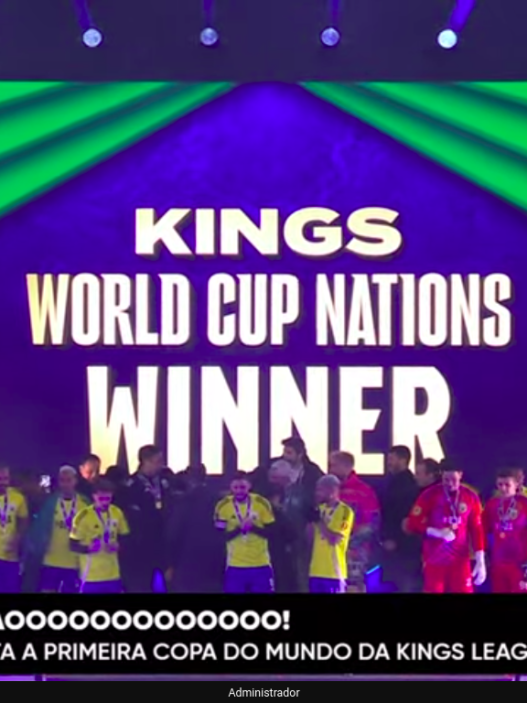 Brasil é Campeão da Kings League Word Cup 2025