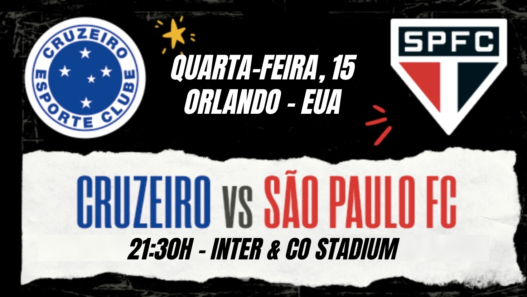 FC SERIES CRUZEIRO X SÃO PAULO ONDE ASSISTIR