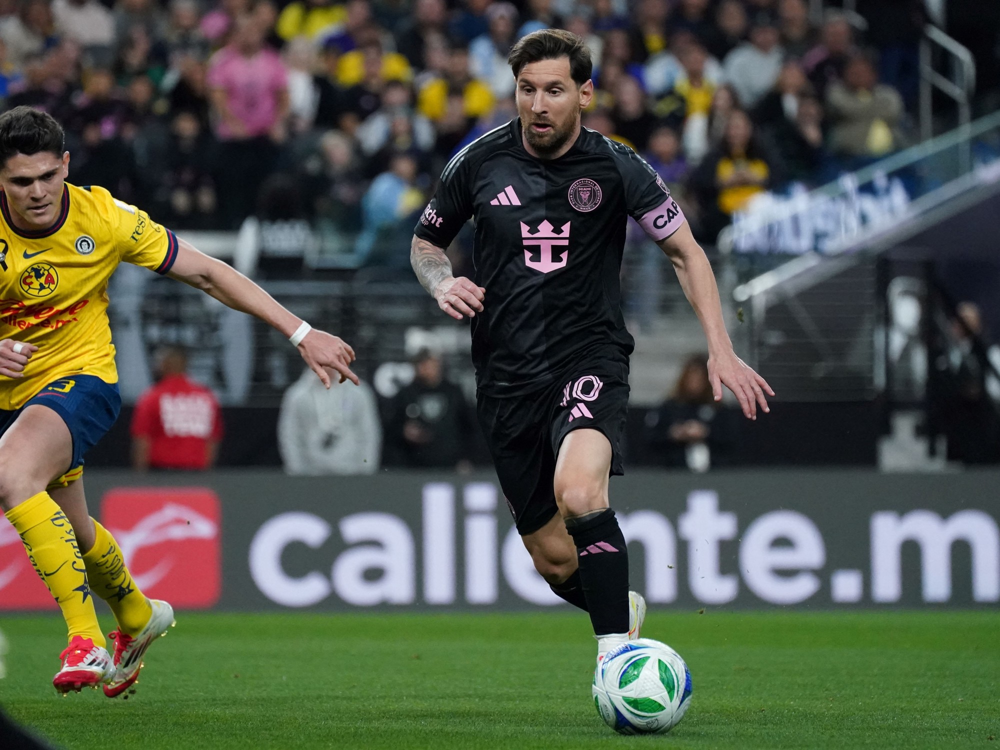 Messi marcou seu primeiro gol em 2025 e descarregou na