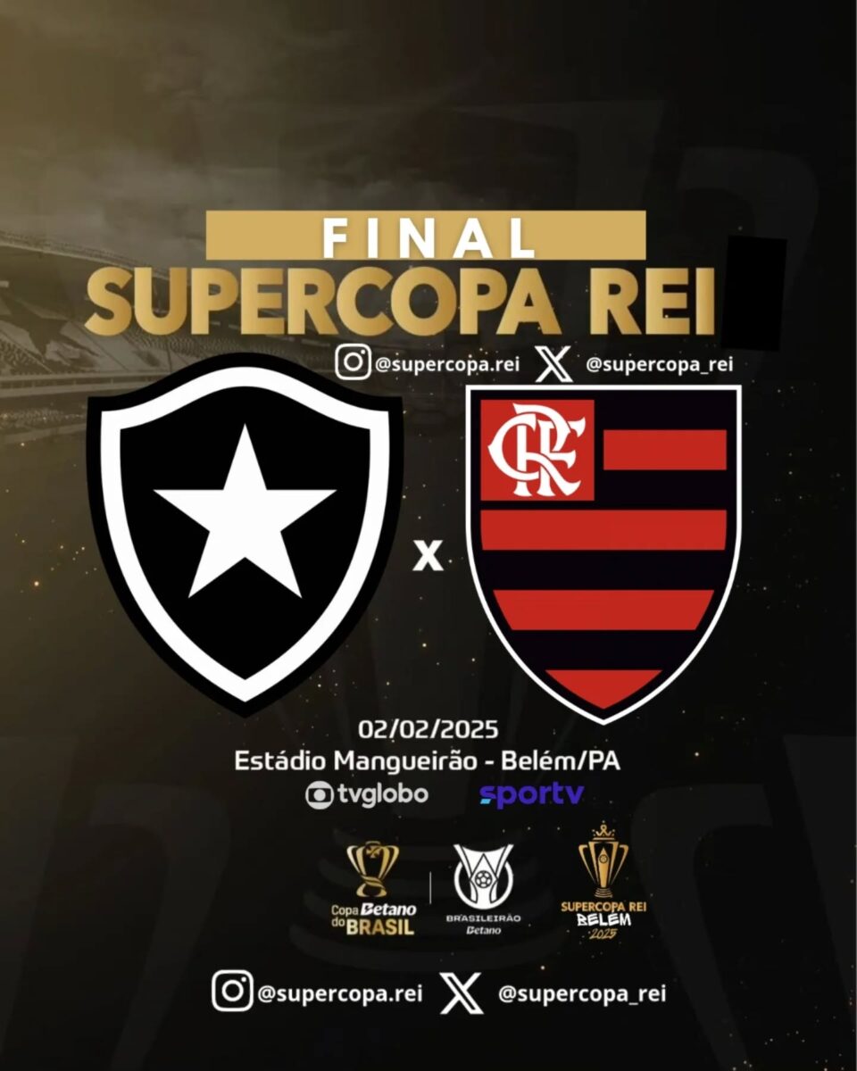 Ingressos Supercopa Do Brasil 2025: Flamengo X Botafogo Em Belém Tem ...