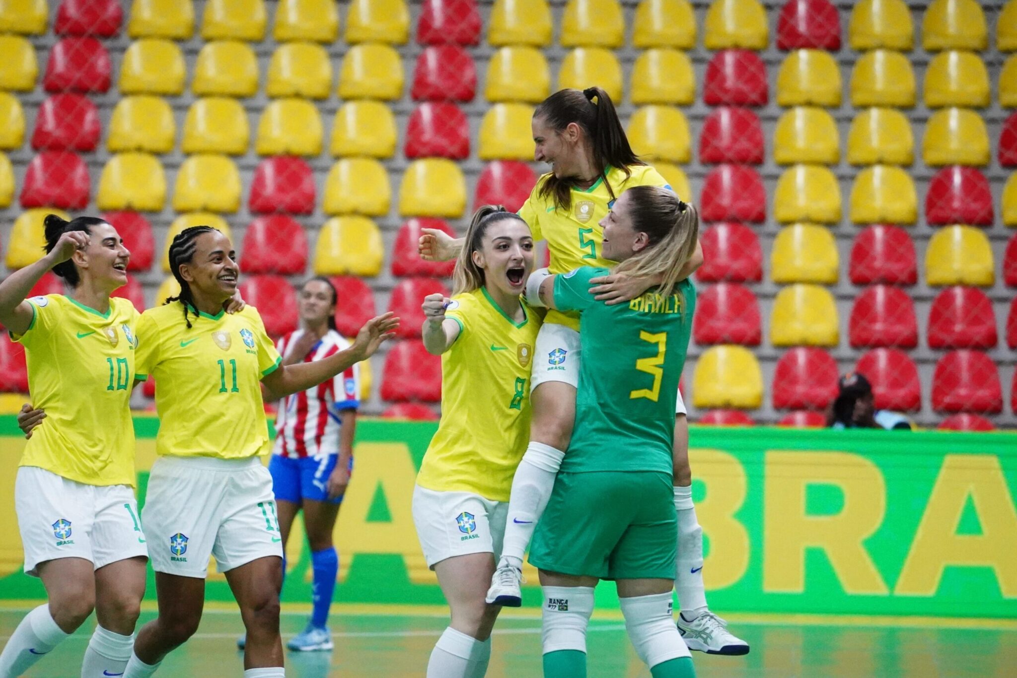 Três confirmados nas semifinais da Copa América de Futsal Feminino 2025