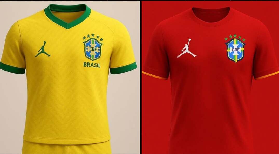 camisa vermelha selecao brasileira copa do mundo 2026