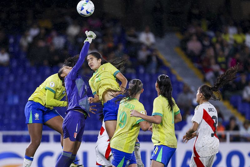 Brasil Sub 17 Feminino goleia Peru pelo Hexagonal Final do Sul Americano (1)