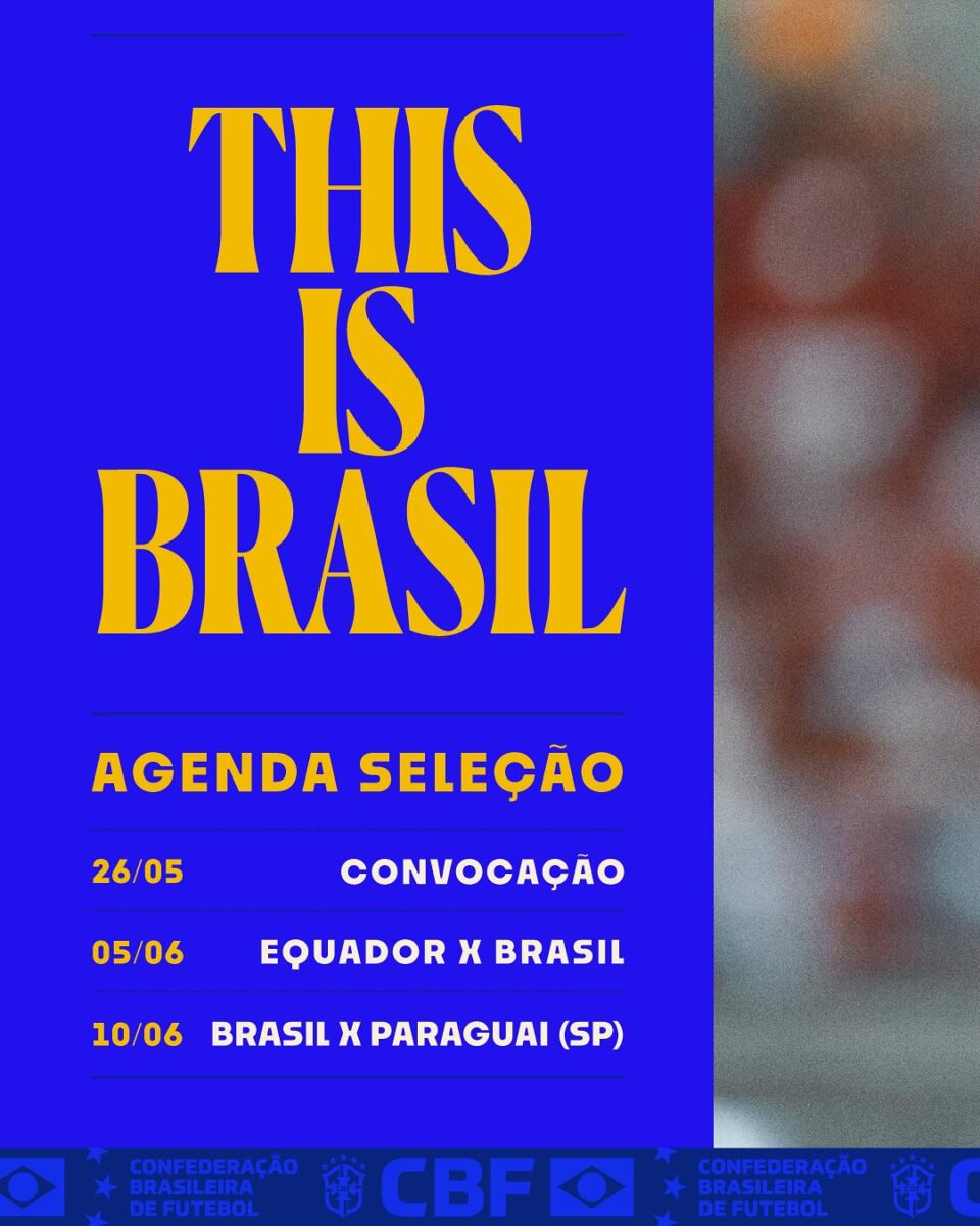 Convocação da Seleção Brasileira: Anchelotti chama 22 para jogos contra Paraguai e Equador