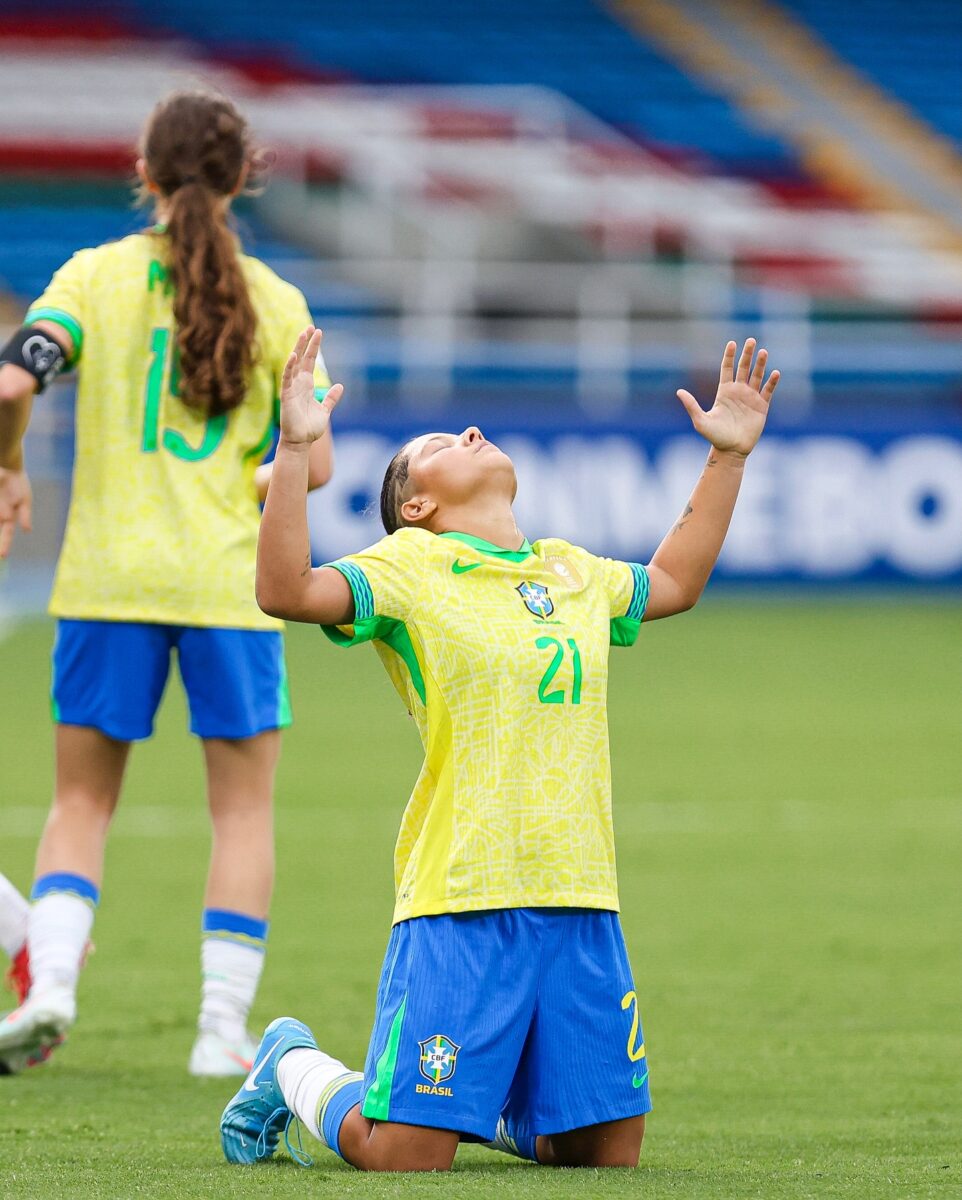 Sul-Americano feminino Brasil Sub-17 e Paraguai empatam na abertura da fase final